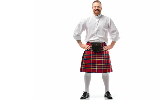Why do Scottish men wear kilts